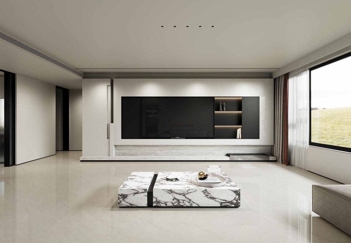 極致理石丨一眼crush的暖色系瓷磚，滿滿治愈感！